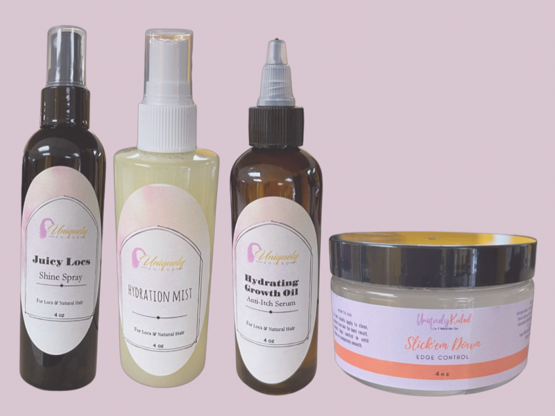 Uniquely Koiled Styling and Hydration Bundle