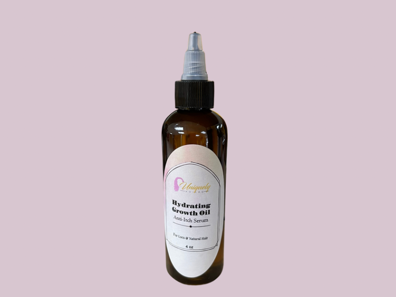 Uniquely Koiled Hydrating Growth Oil